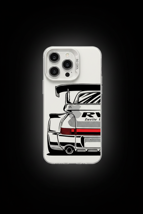 Cover Bianca/Trasparente Dritta